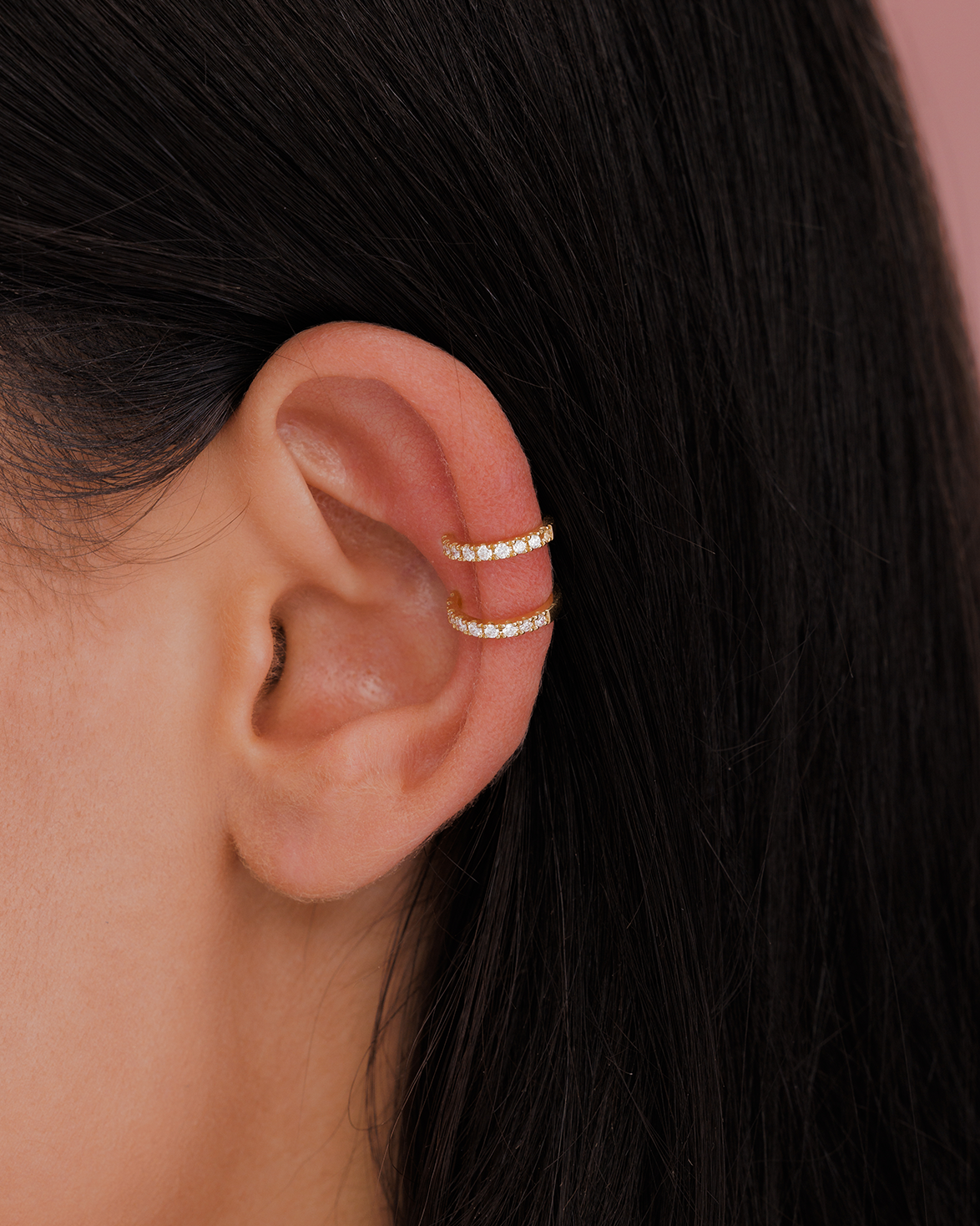 DIAMOND EAR CUFF